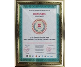 Chứng Nhận Thương Hiệu Nổi Tiếng ASEAN